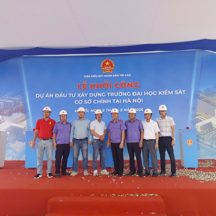 Lễ khởi công ĐH Kiểm Sát - Viện KS TC